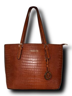 Montana West Shoulder Tote Conceal Carry Bag in Alligator Print